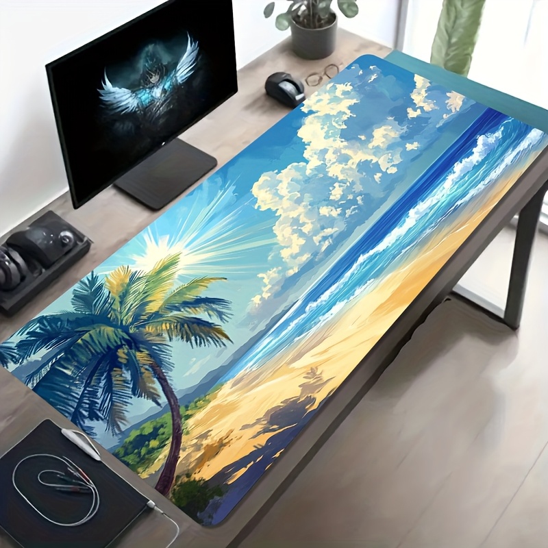 Home Desk Mat Mouse Pad Gaming - Work Desk Home Setup บทวิจารณ์และราคา