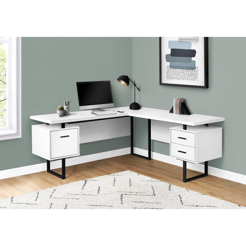 I 7616 Computer Desk, Home Off - Work Desk Home Setup บทวิจารณ์และราคา