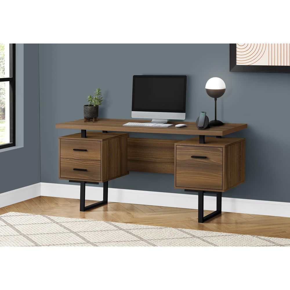 I 7625 Computer Desk, Home Off - Work Desk Home Setup บทวิจารณ์และราคา