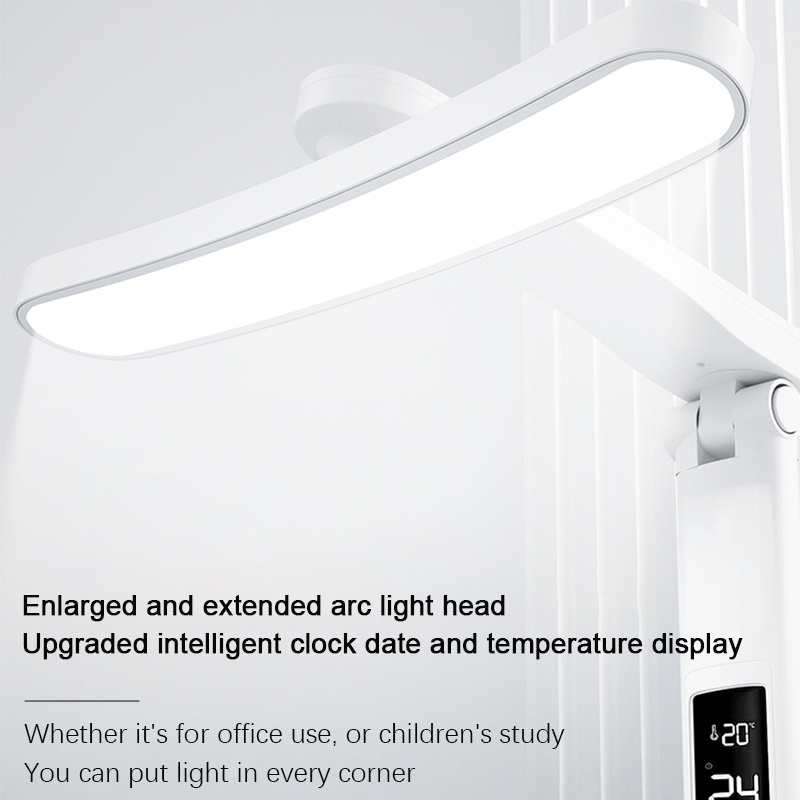 LED Clock Table Lamp USB Charg - Desk Setup Study บทวิจารณ์และราคา