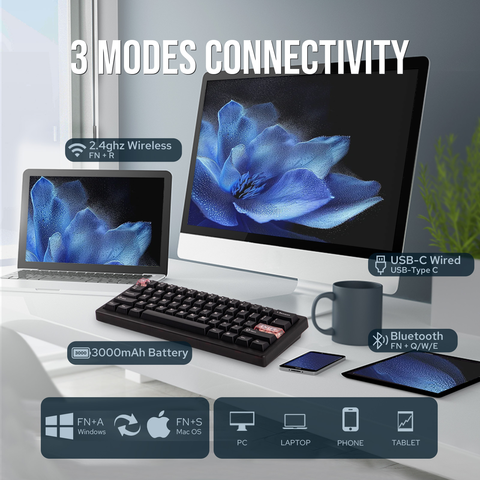 CIDOO QK61 V2 VIA-Programmable - Desk Setup Programmer บทวิจารณ์และราคา
