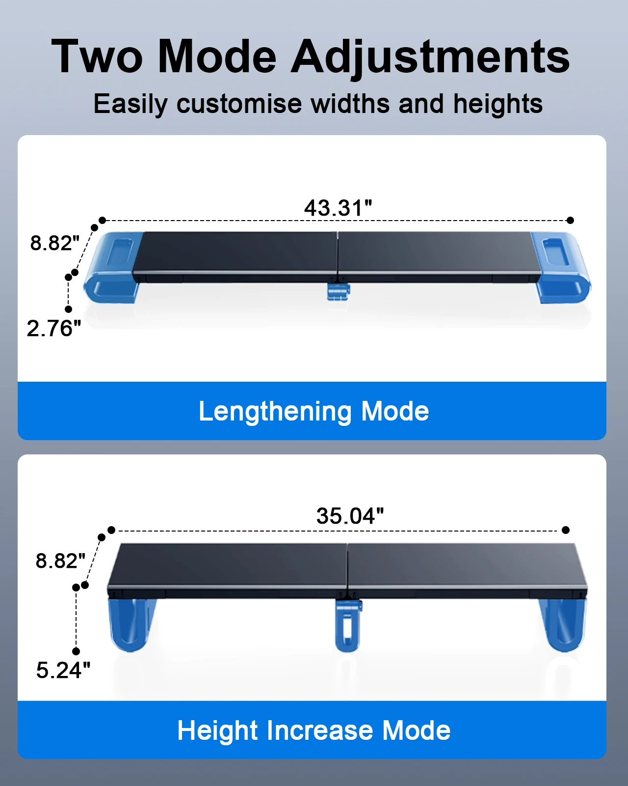 Oatsbasf Dual Monitor Stand Ri - Dual Monitor Desk Setup บทวิจารณ์และราคา