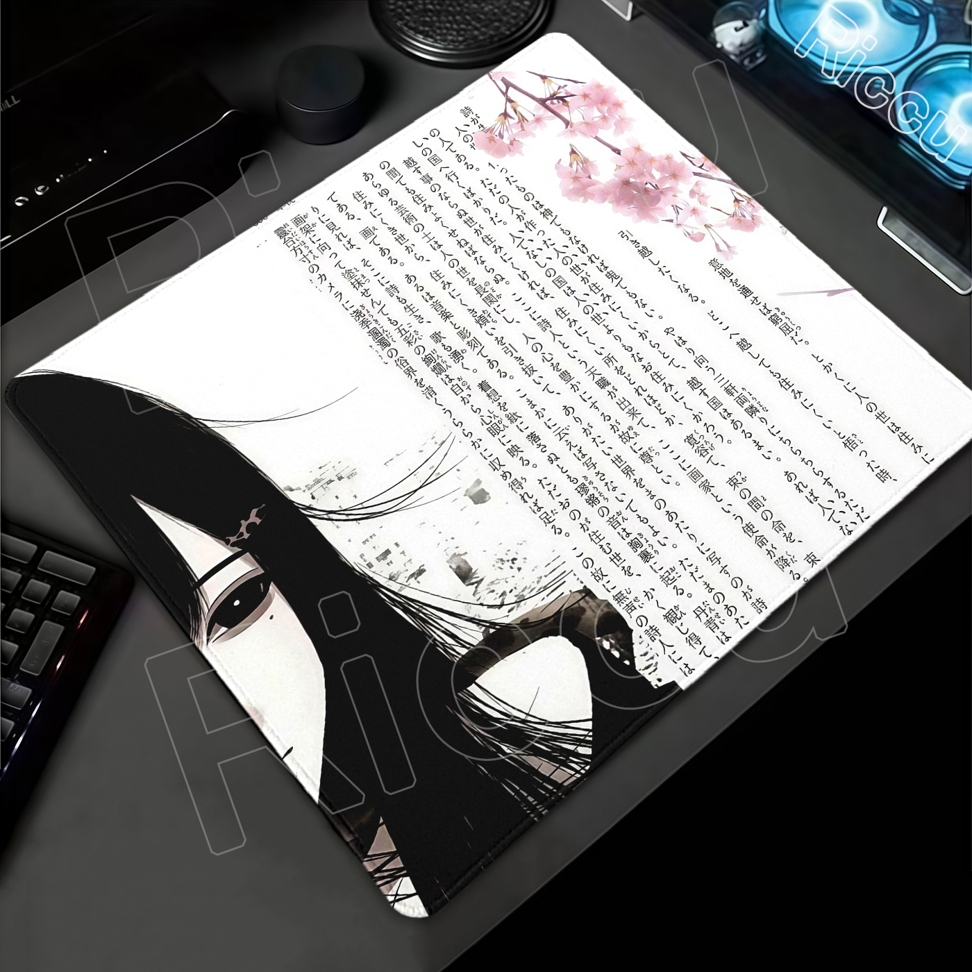 Anime Girl Aesthetics Mouse Pa - Desk Setup Accessories Aesthetic บทวิจารณ์และราคา