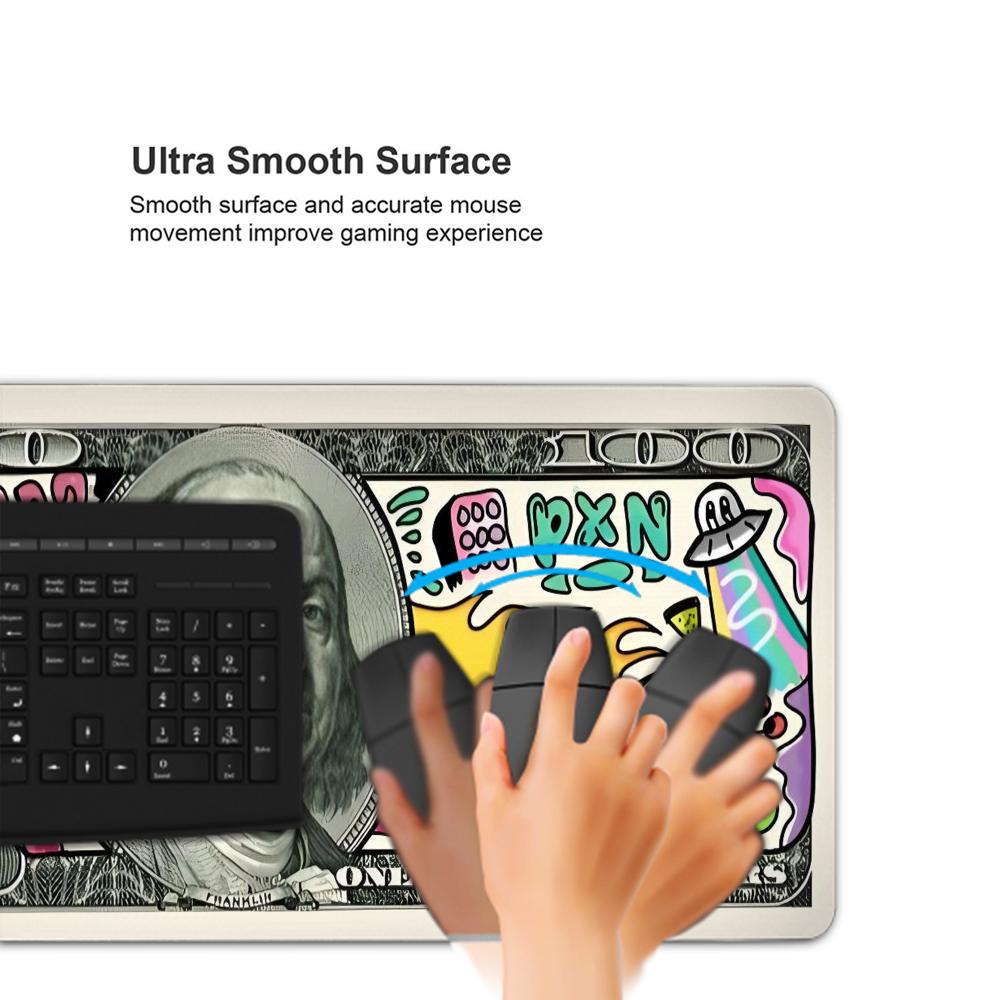 Dollar Desktops Gaming Keyboar - Desk Setup Accessories Aesthetic บทวิจารณ์และราคา